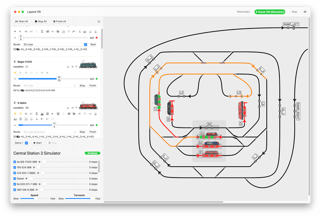 BTrain app preview