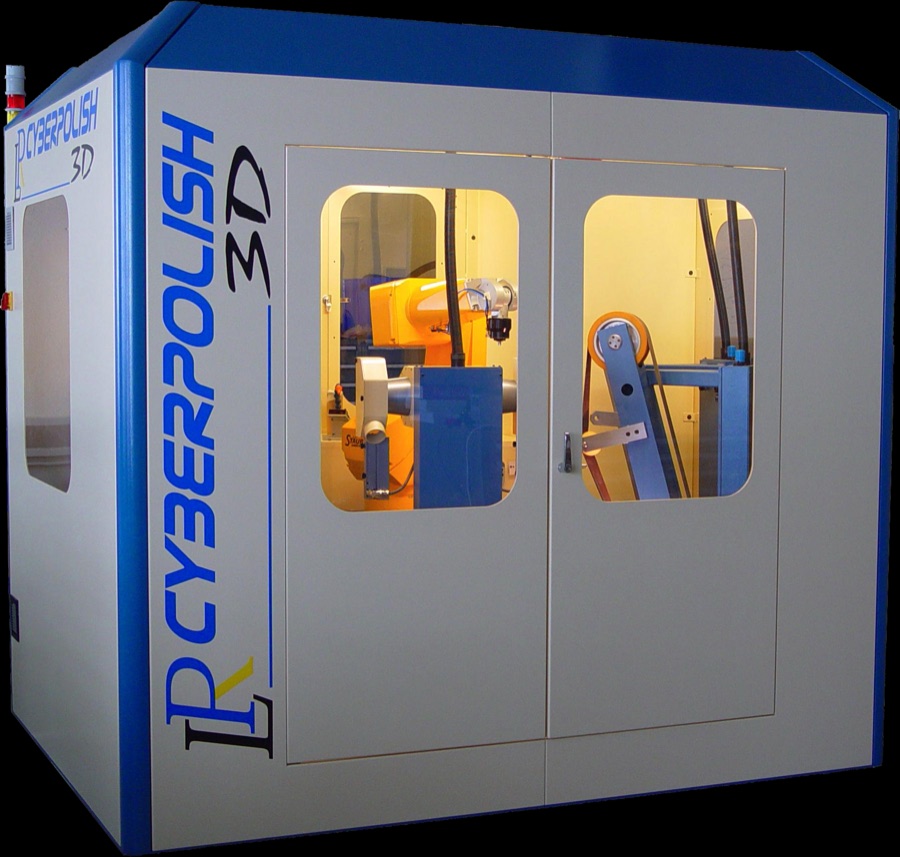 CyberPolish 3D robotic polishing cell