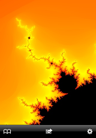 xFractal Mandelbrot view screenshot